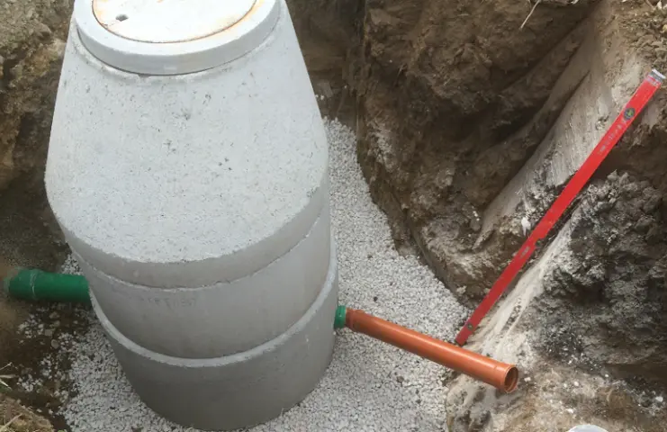 Kanalschacht Einbau